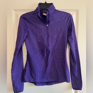 Nike Purple Quarter-Zip Pullover